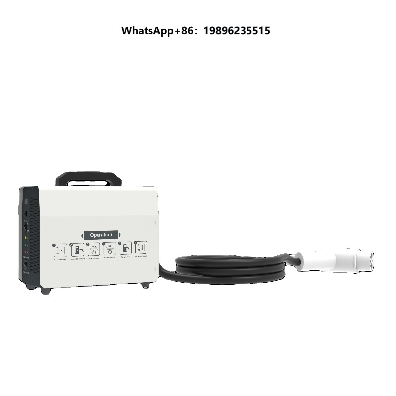 Portable Dc Fast Charger 20Kw Ccs2 - شاحن سيارات كهربائية محمول بقدرة 20-40