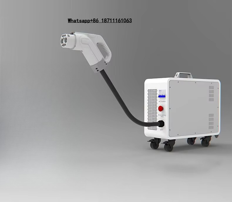 شاحن سيارات كهربائية محمول G2V - مراجعة Portable Dc Fast Charger 20Kw Ccs2 وسعره