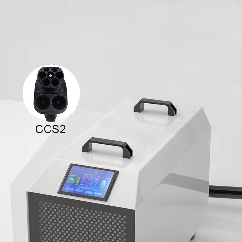 شاحن تيار مستمر متنقل سريع CHA - مراجعة Portable Dc Fast Charger 20Kw Ccs2 وسعره
